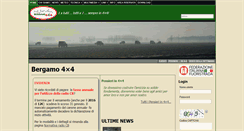 Desktop Screenshot of bergamo4x4.it